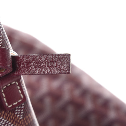 Goyard Goyardine Saint Louis GM Burgundy 9 of 9
