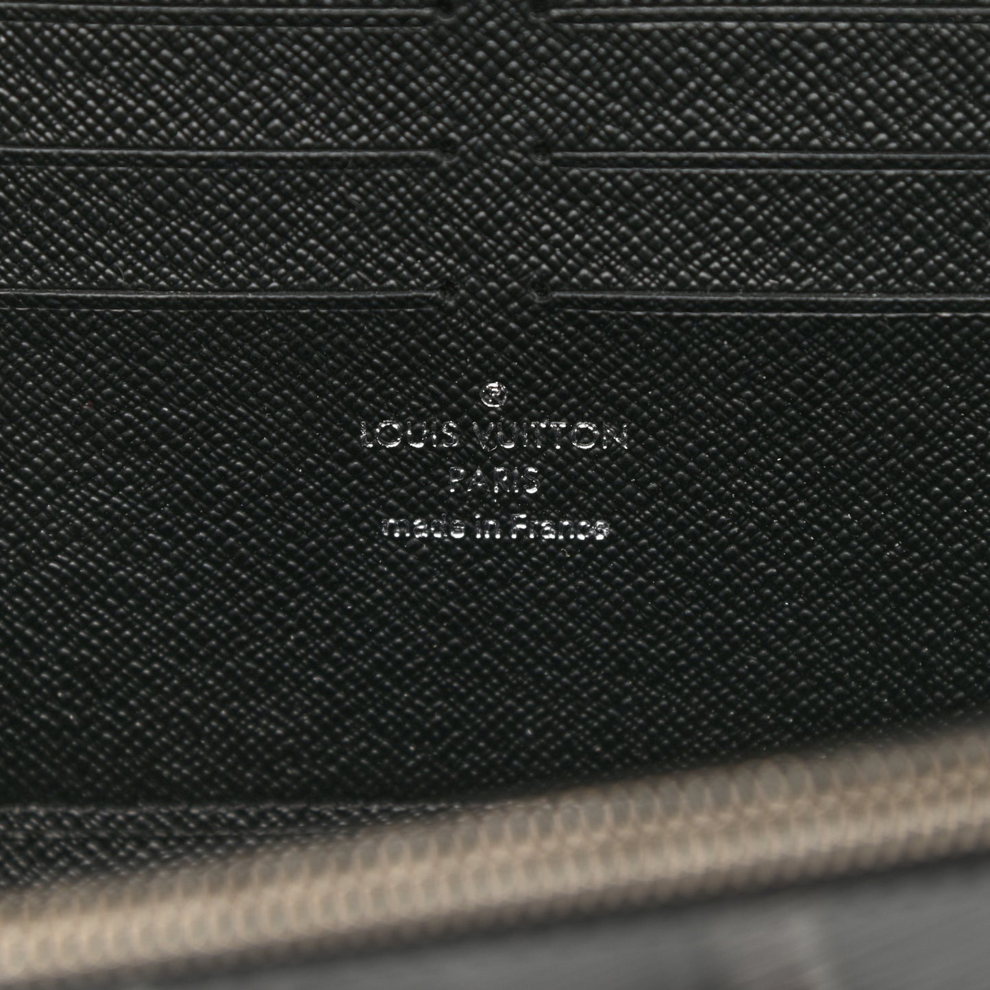 Epi Twist Chain Wallet Black