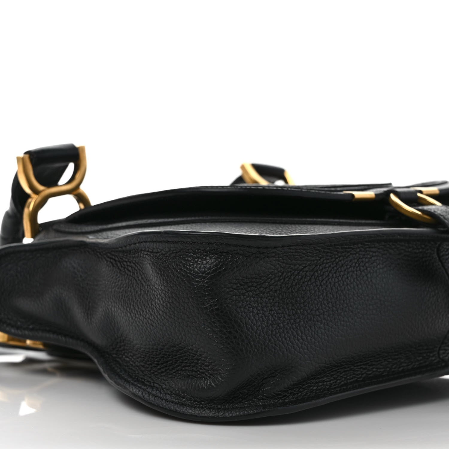 Chloe Calfskin Small Marcie Satchel Black 8 of 9