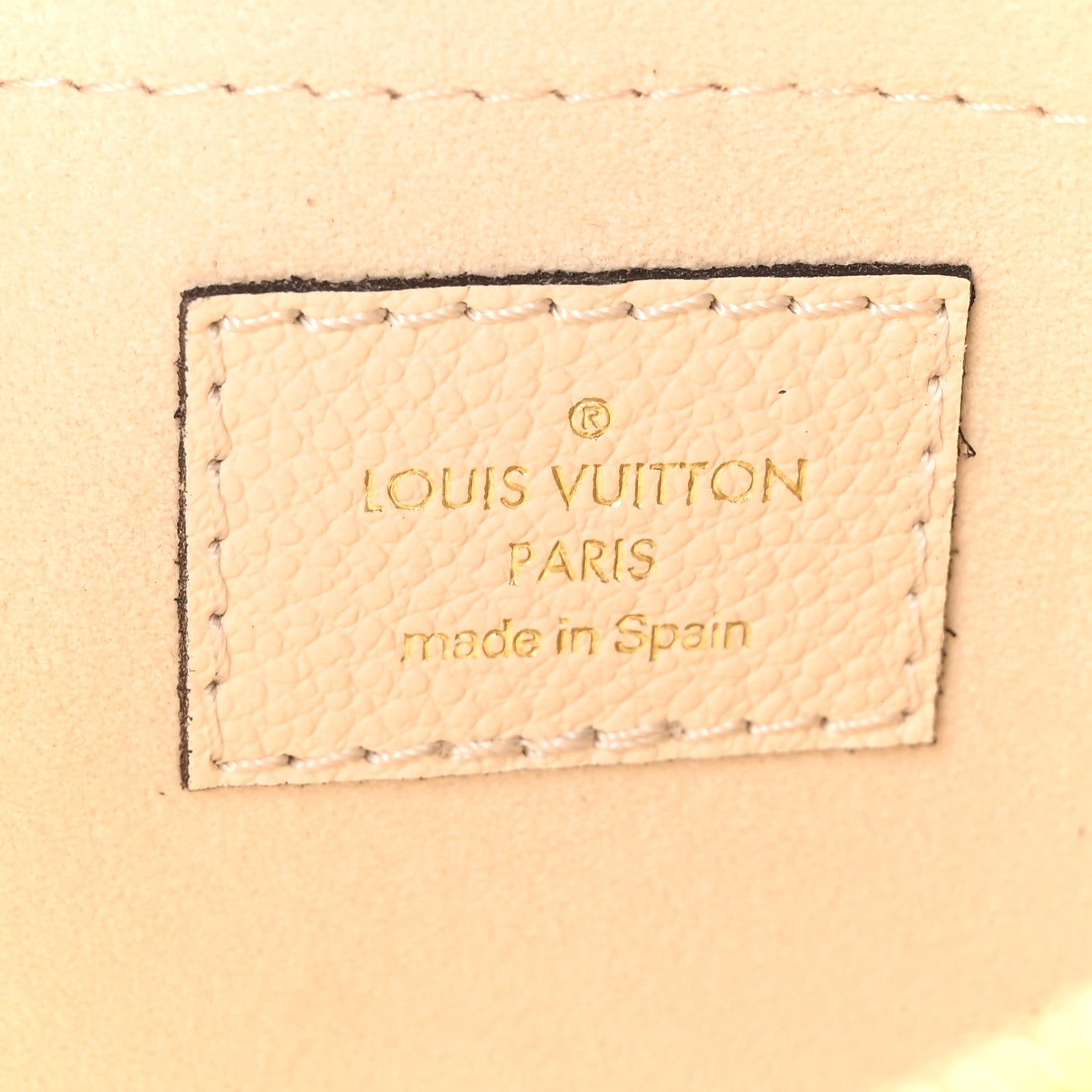 Louis Vuitton Empreinte Monogram Giant Multi Pochette Accessories Cream 7 of 10