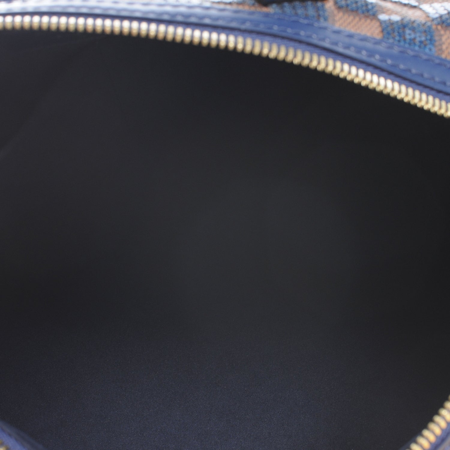 Louis Vuitton Damier Paillettes Speedy 30 Blue 5 of 8