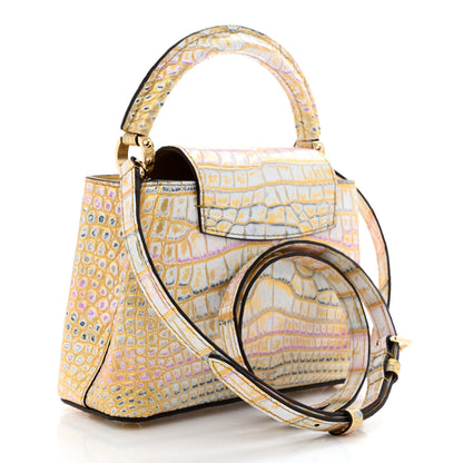 Louis Vuitton Alligator Mini Capucines Royal Garden 3 of 9