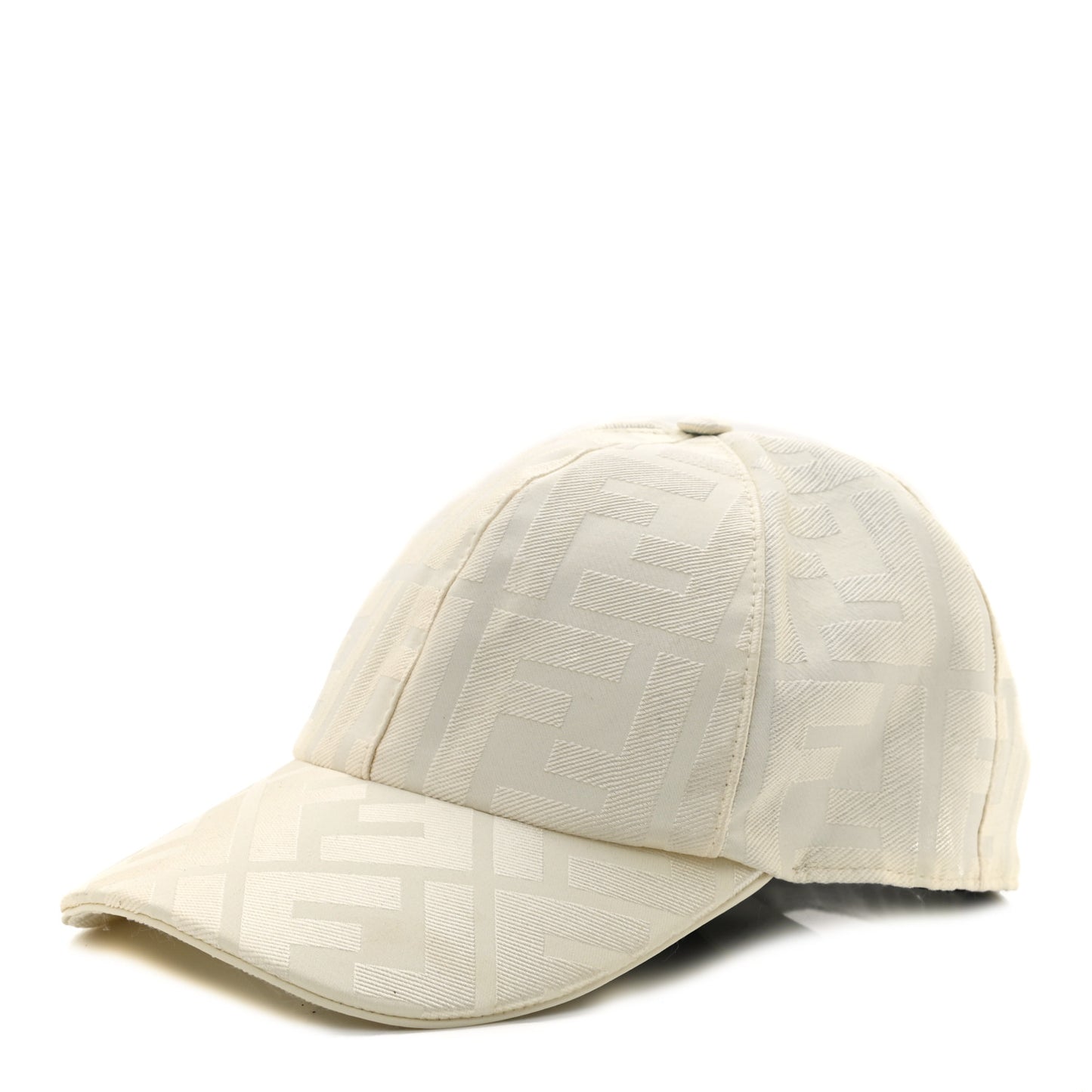 Canvas FF Baseball Hat White