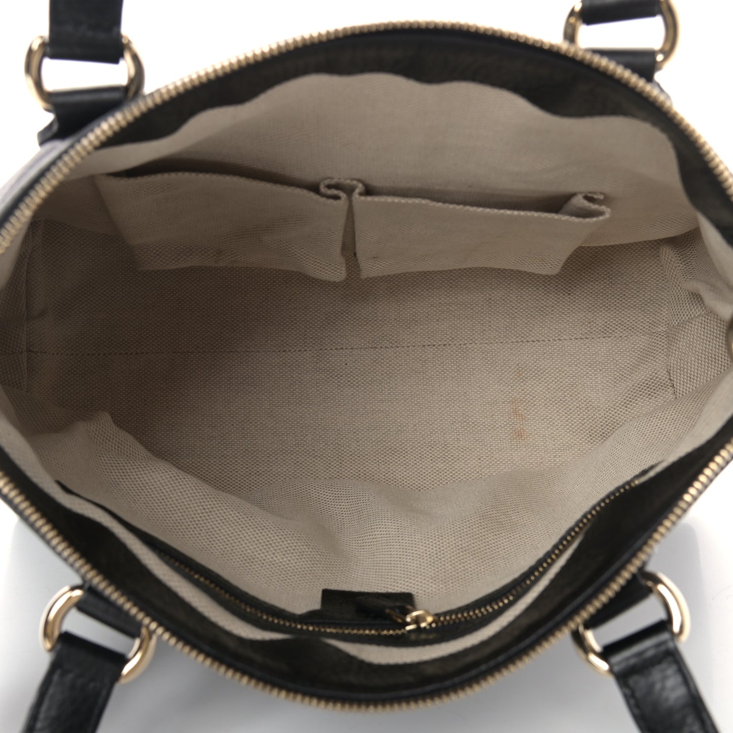 Cellarius Calfskin Small Soho Top Handle Satchel Black