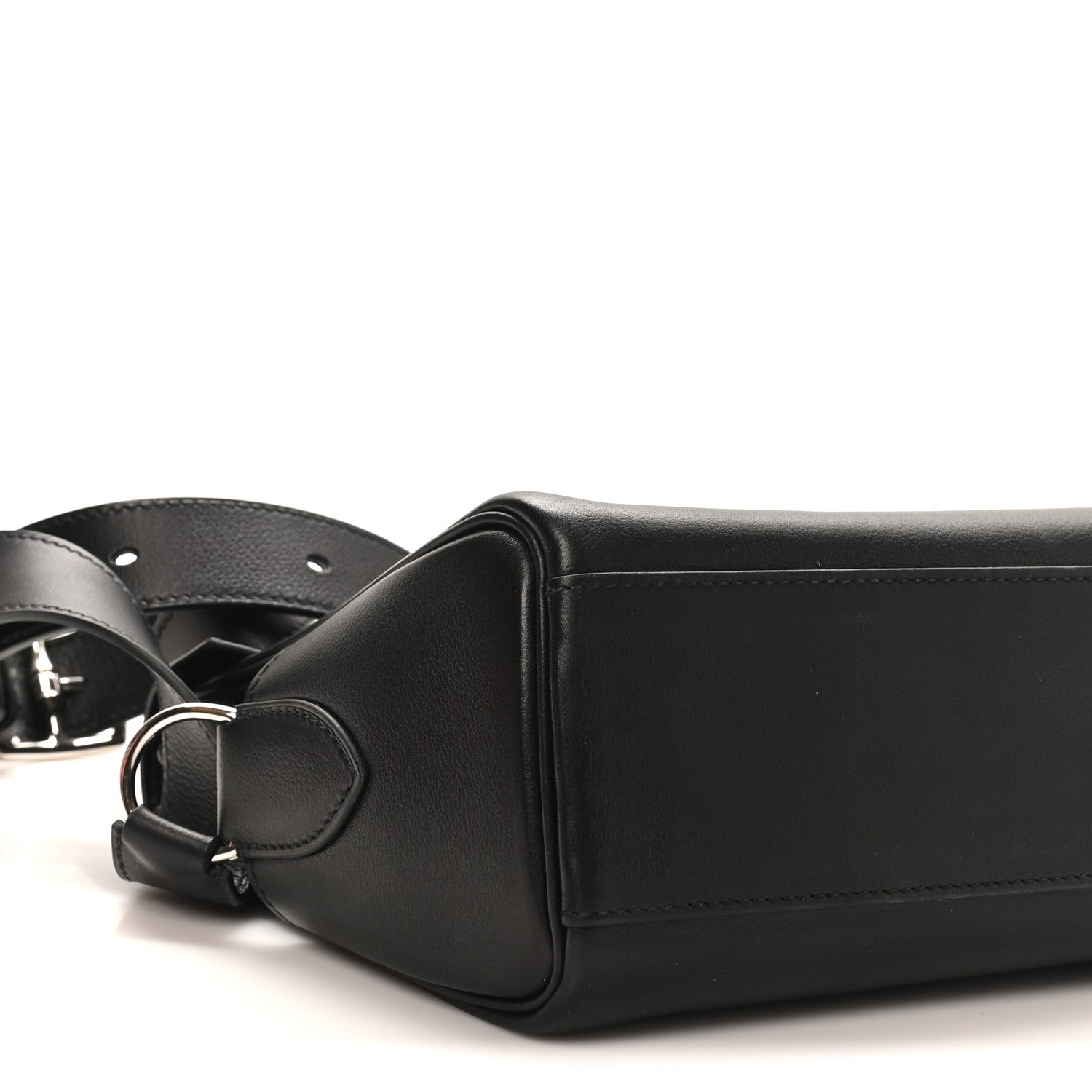 Hermes Evercolor Kelly Messenger PM Black 9 of 10