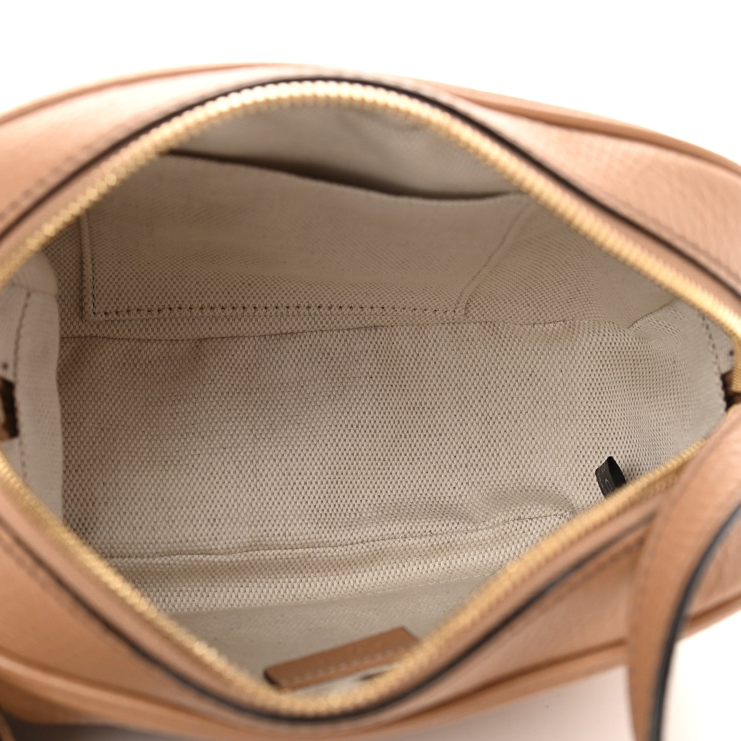 Gucci Pebbled Calfskin Small Soho Disco Bag Camelia 5 of 10