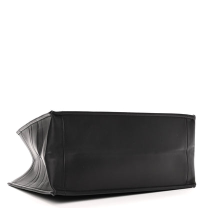 Christian Dior Calfskin Embossed Medium Book Tote Black 4 of 10
