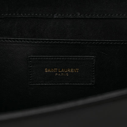 Saint Laurent Patent Cassandre Tassel Clutch Black 5 of 7