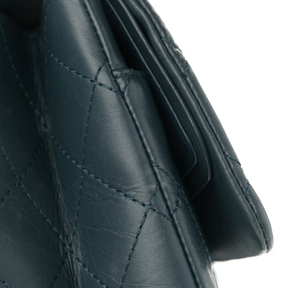 Chanel Aged Calfskin Quilted 2.55 Reissue 227 Green 11 of 16