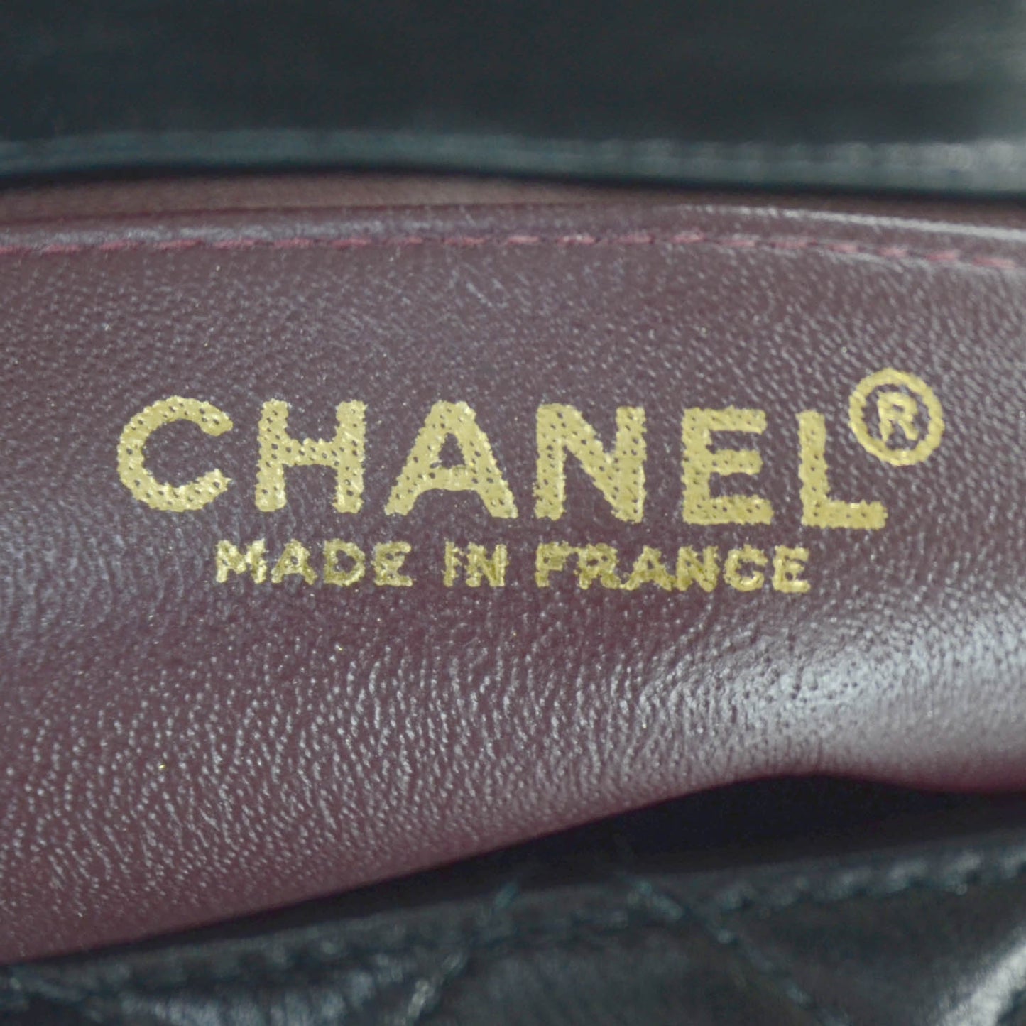 Lambskin Quilted Mini Flap Black
