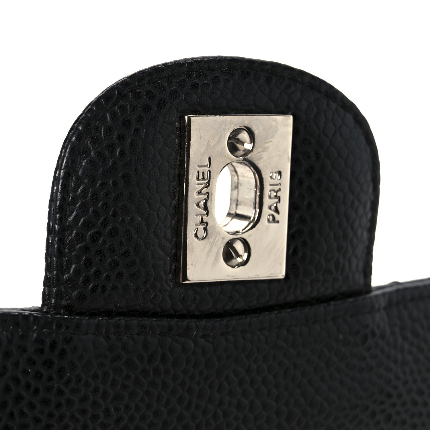 Chanel Caviar Quilted Mini Square Flap Black 7 of 11