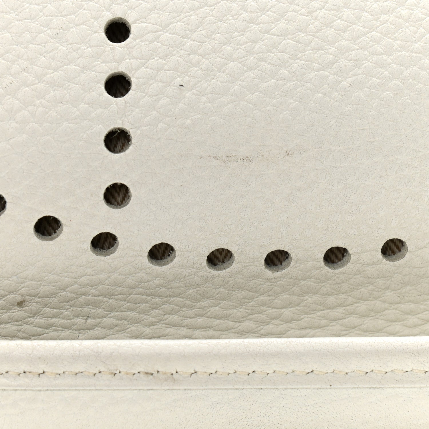 Hermes Taurillon Clemence Evelyne III PM White 14 of 19