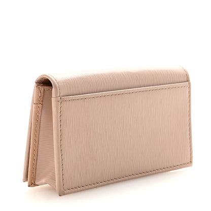 Prada Vitello Move Business Card Holder Cipria 3 of 6