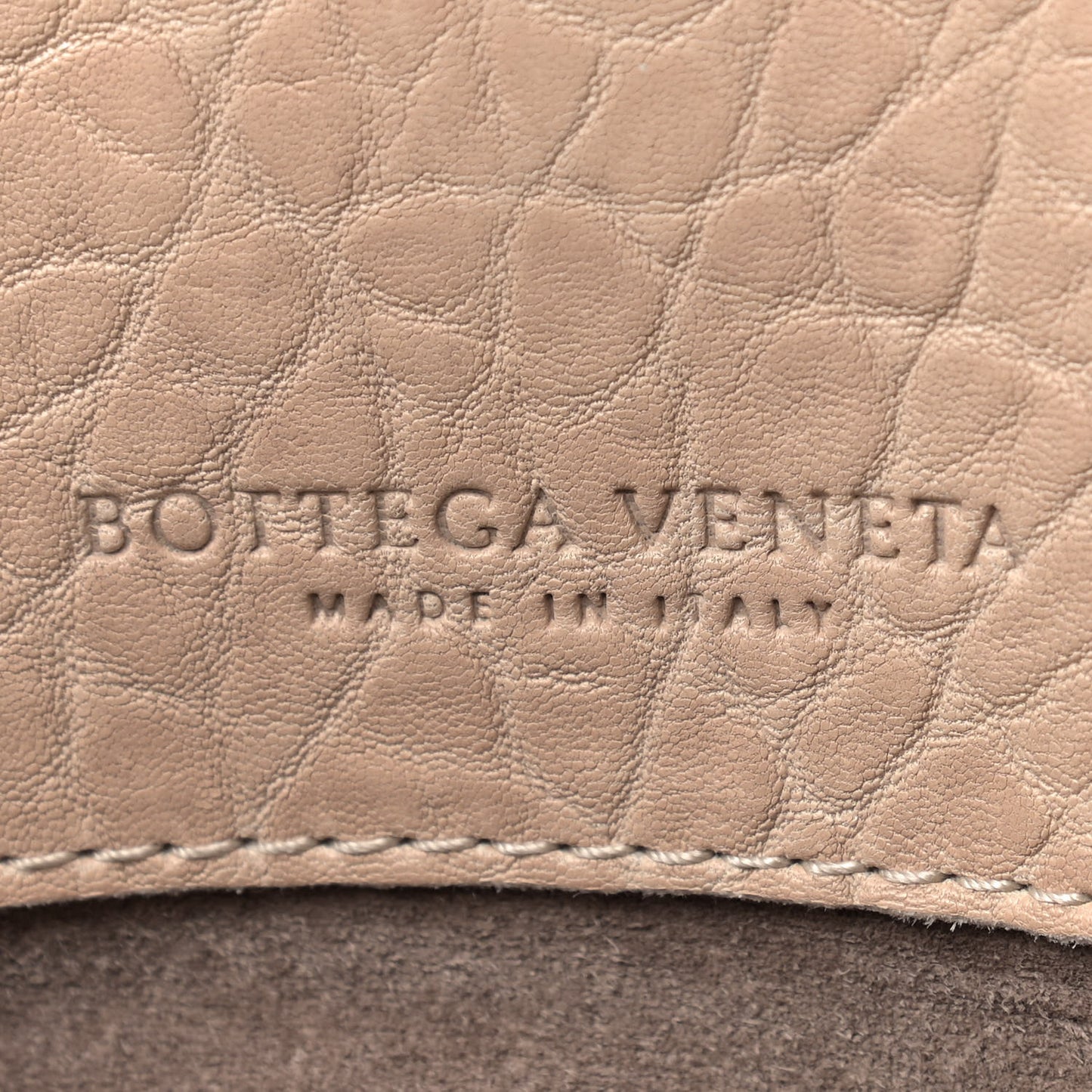 Nappa Intrecciato Punto Mocassino Roma Tote Cloth