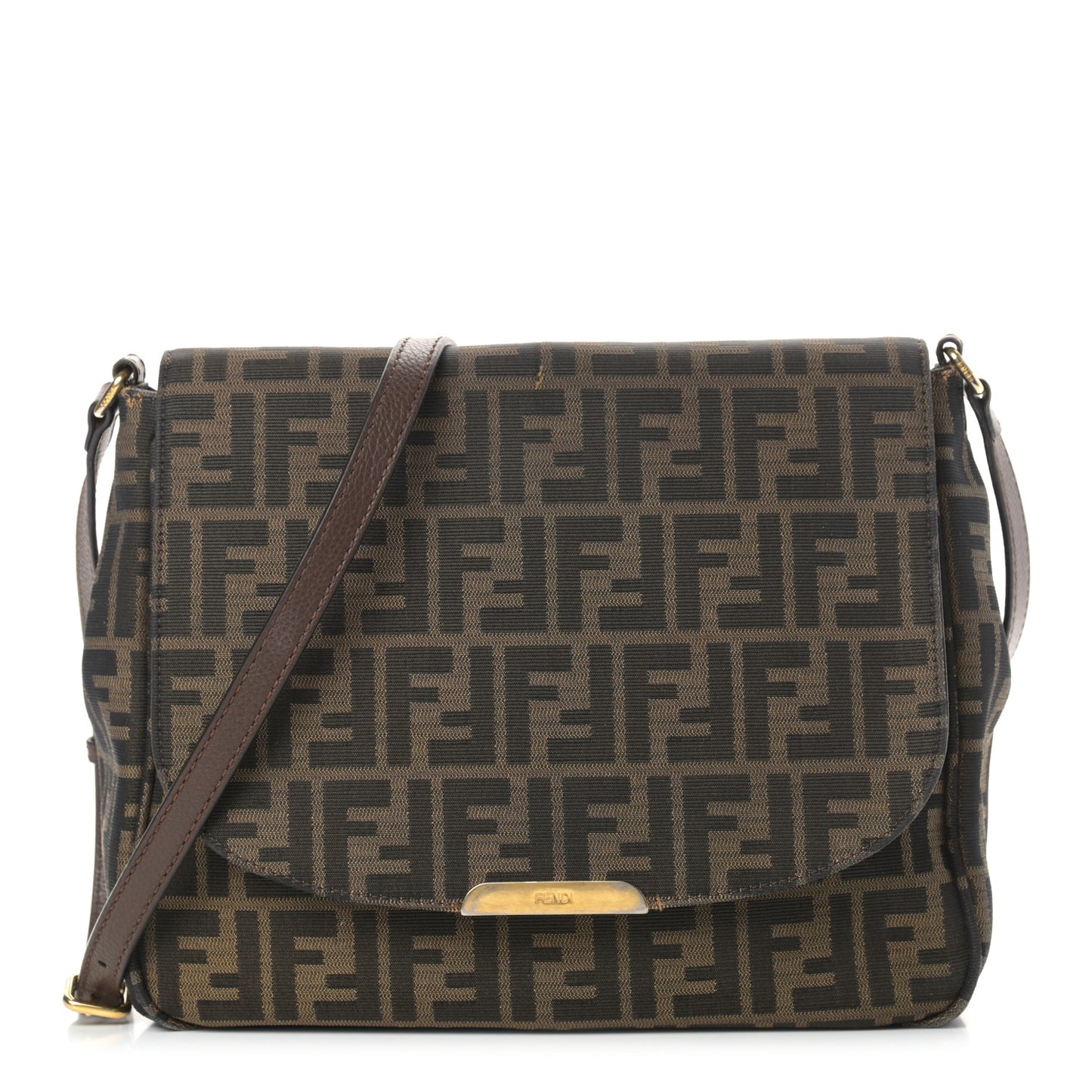 Zucca Vitello Artic Messenger Bag Tobacco Castagna