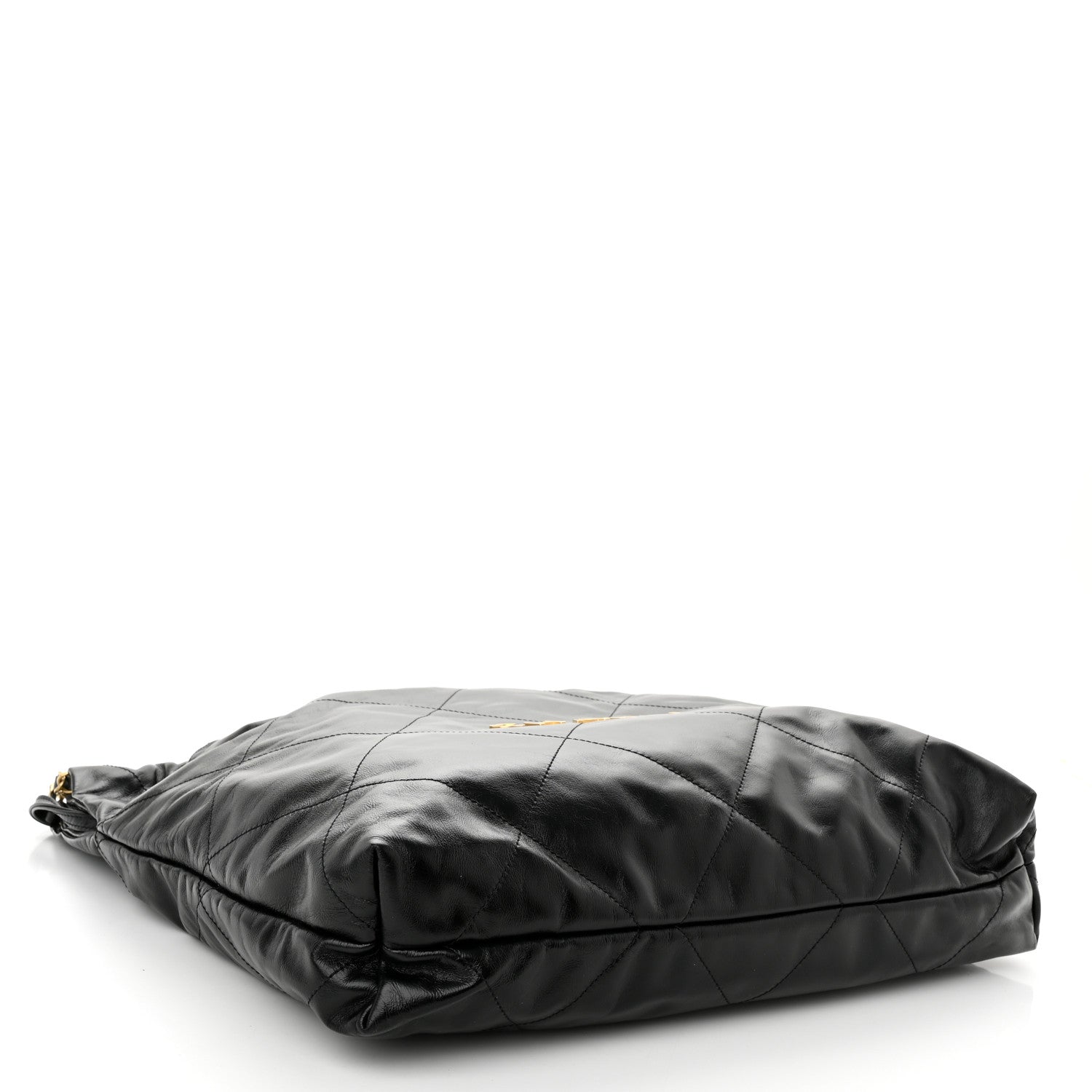 Chanel Shiny Calfskin Quilted Chanel 22 Black 5 of 11