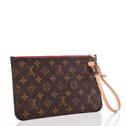 Louis Vuitton Monogram Neverfull MM GM Pochette Cherry 3 of 9