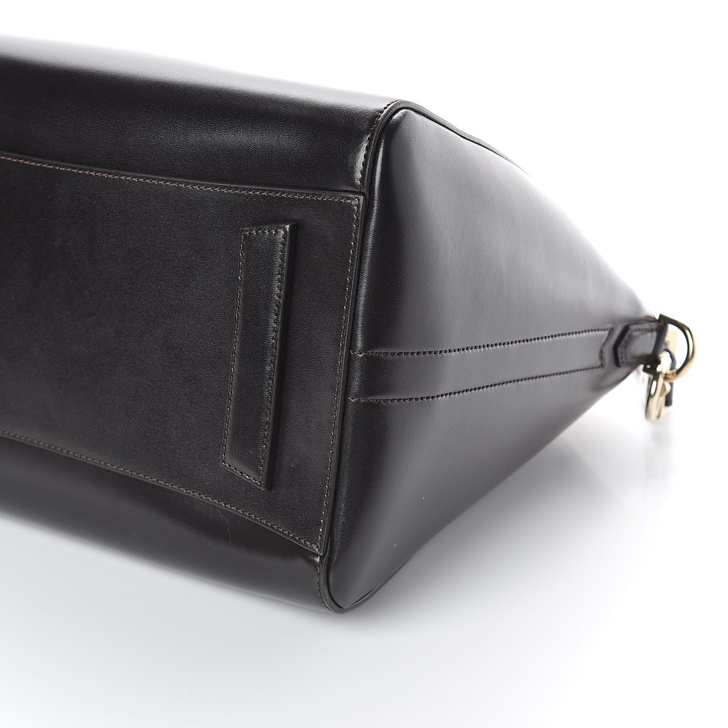 Givenchy Shiny Lord Calfskin Medium Antigona Dark Brown 9 of 11