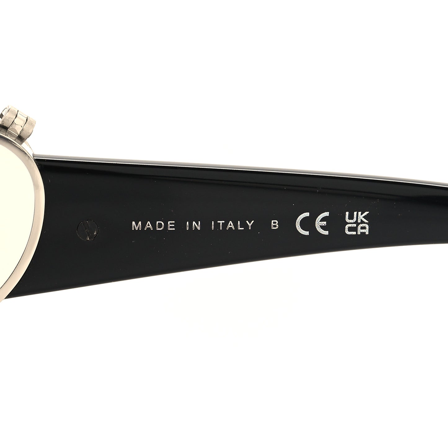 Acetate Enamel Heart Butterfly Sunglasses 5517 Black