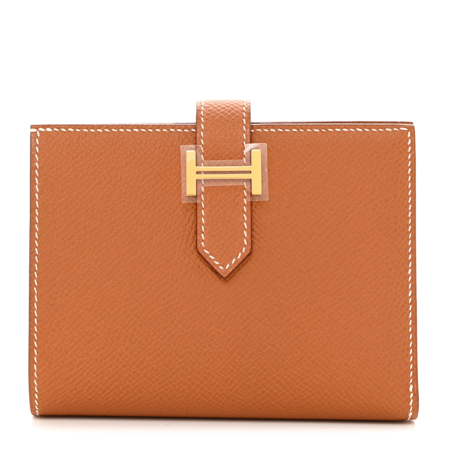 Epsom Bearn Compact Wallet Gold