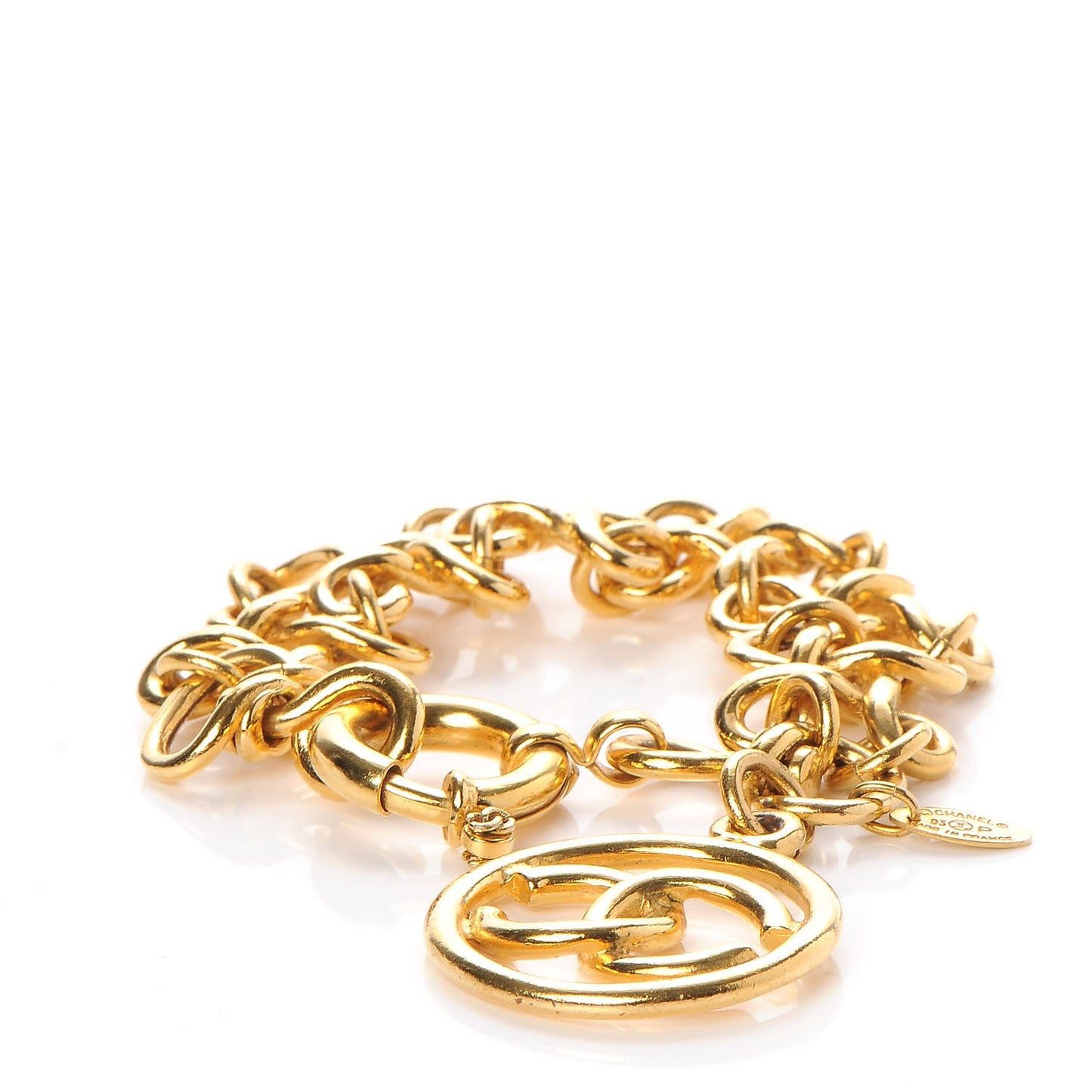CC Chain Bracelet Gold