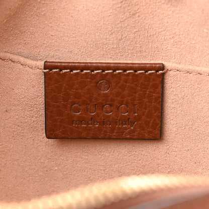 Gucci New Denim GG Monogram Dollar Calfskin Mini Ophidia Shoulder Bag Blue Tea Cuir Epilog 6 of 9