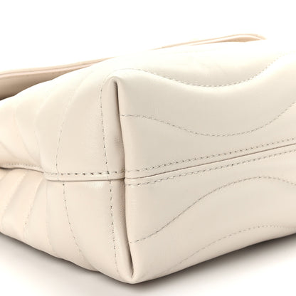 Louis Vuitton Calfskin LV New Wave Chain Bag GM Ivory 7 of 8