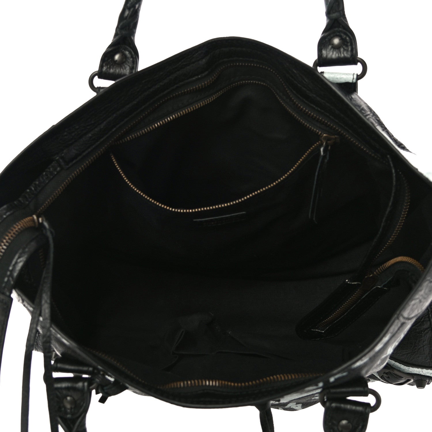 Balenciaga Agneau Arena Graffiti All Over Classic Hardware City Black White 5 of 9