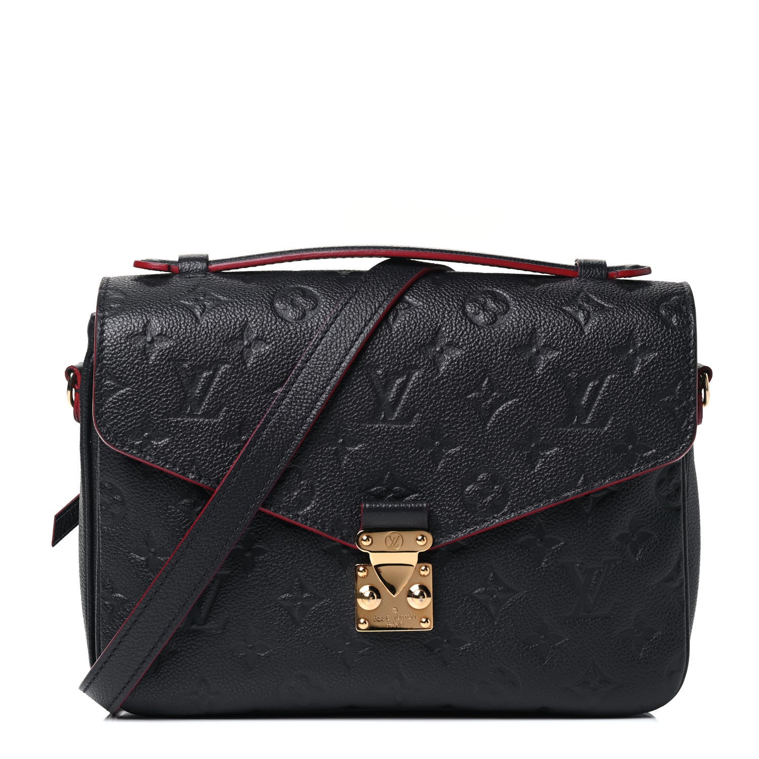 Louis Vuitton Empreinte Pochette Metis Marine Rouge 1 of 4