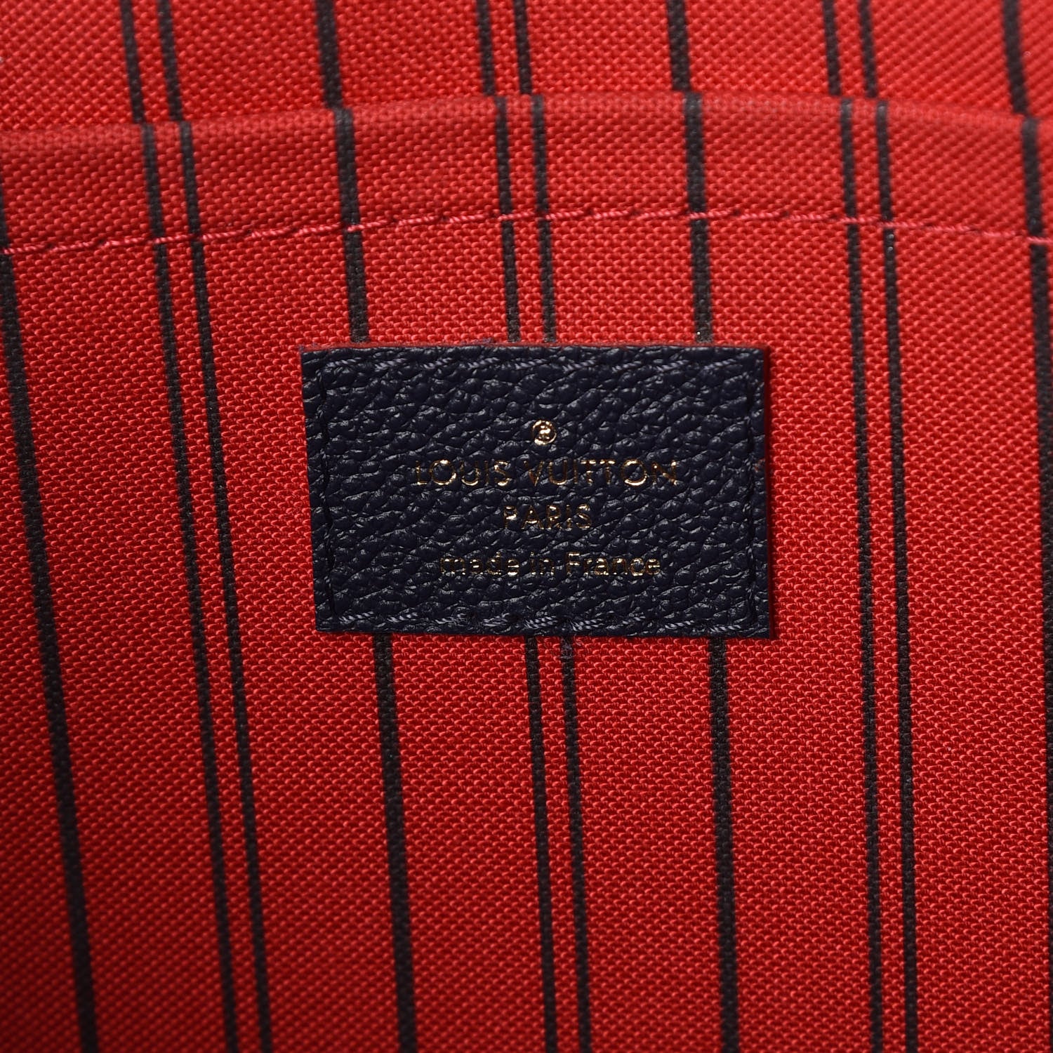 Louis Vuitton Empreinte Montaigne GM Marine Rouge 6 of 13