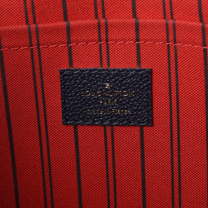Louis Vuitton Empreinte Montaigne GM Marine Rouge 6 of 13
