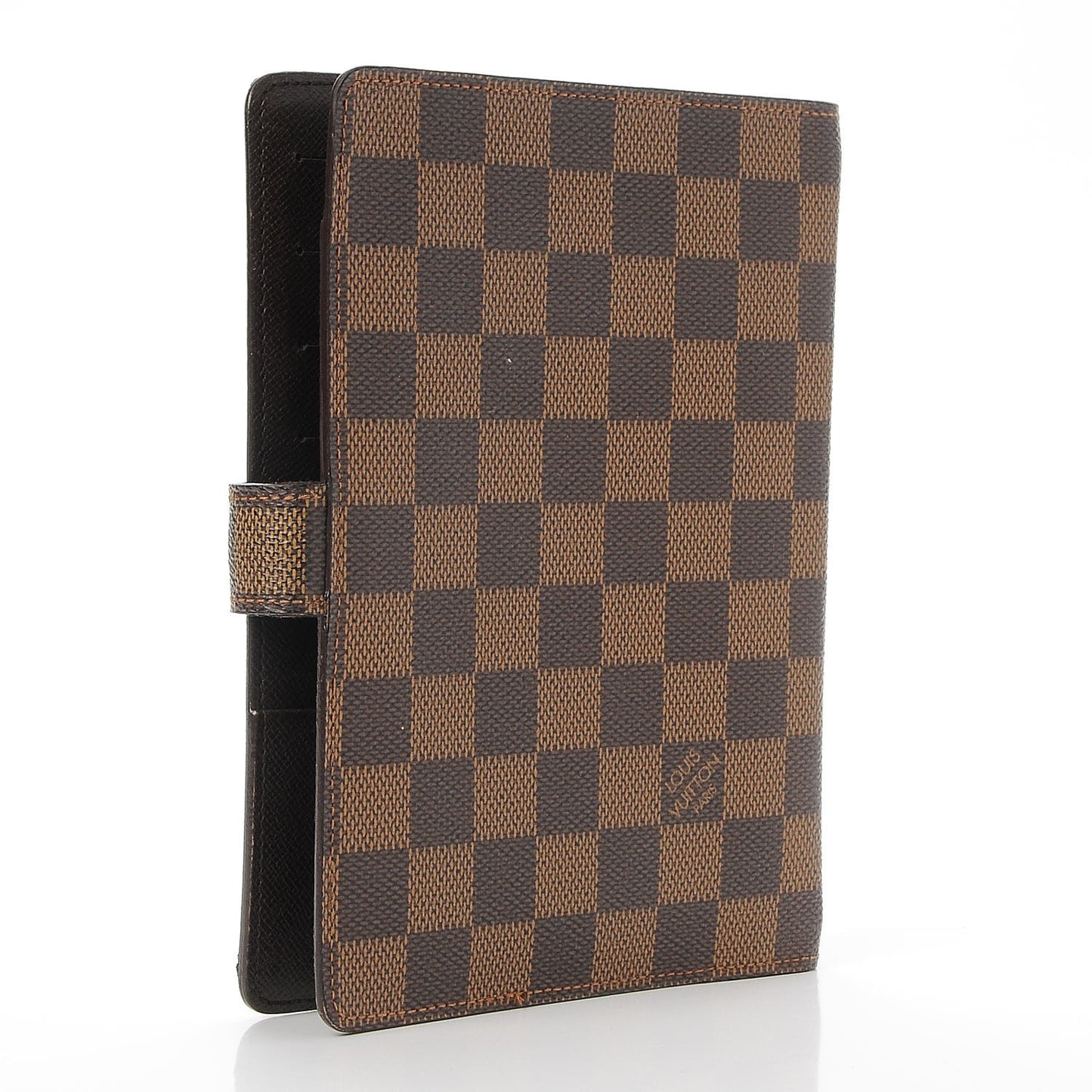 Damier Ebene Medium Ring Agenda Cover