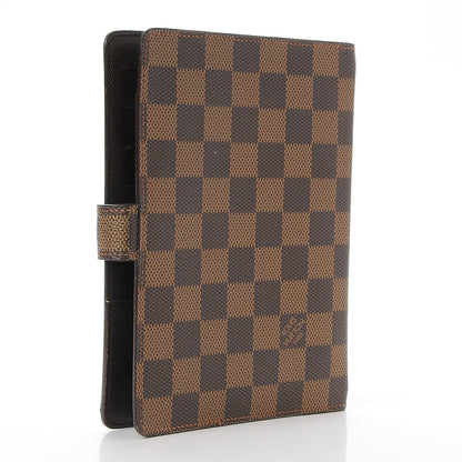 Louis Vuitton Damier Ebene Medium Ring Agenda Cover 3 of 7