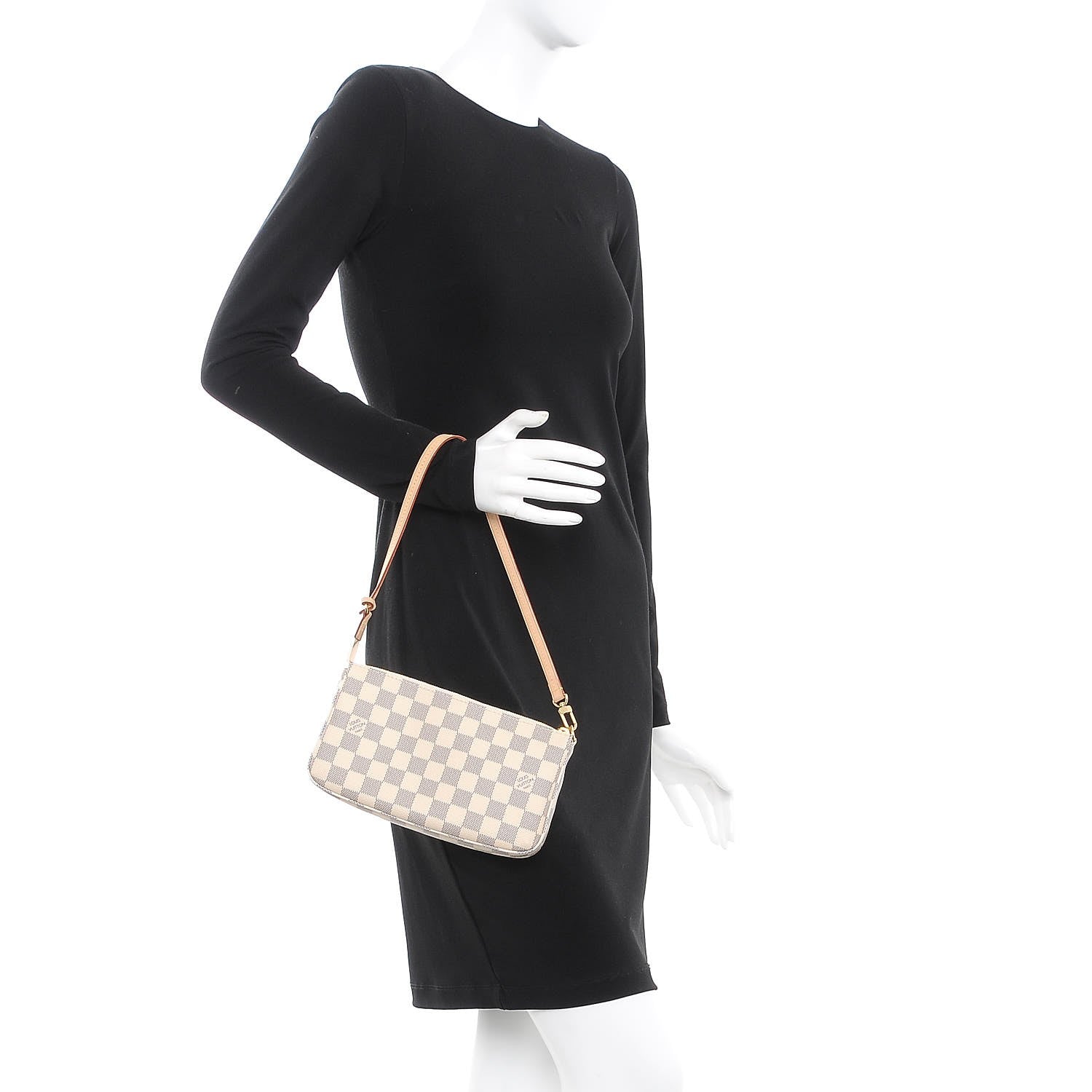 Louis Vuitton Damier Azur Pochette Accessories NM 2 of 8