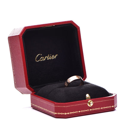 Cartier 18K Pink Gold 5.5mm LOVE Ring 58 8.25 5 of 5
