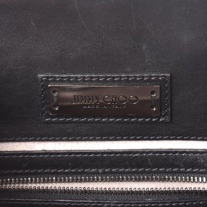 Jimmy Choo Calfskin Suede Small Riley Tote Black 6 of 16