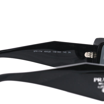 Prada Acetate Symbole Sunglasses SPR 17W Black 5 of 8
