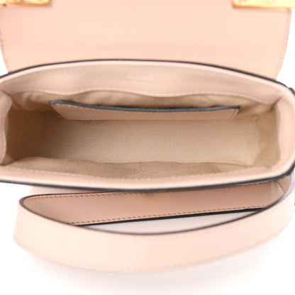 Chloe Calfskin Crocodile Embossed Mini C Double Carry Cement Pink 5 of 9
