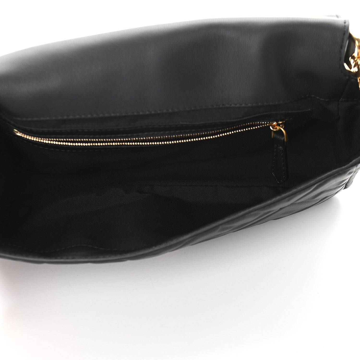 Fendi Nappa FF 1974 Embossed Baguette Black 5 of 8