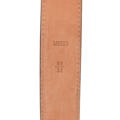 Louis Vuitton Epi 30mm LV Initiales Belt 80 32 Black 7 of 11