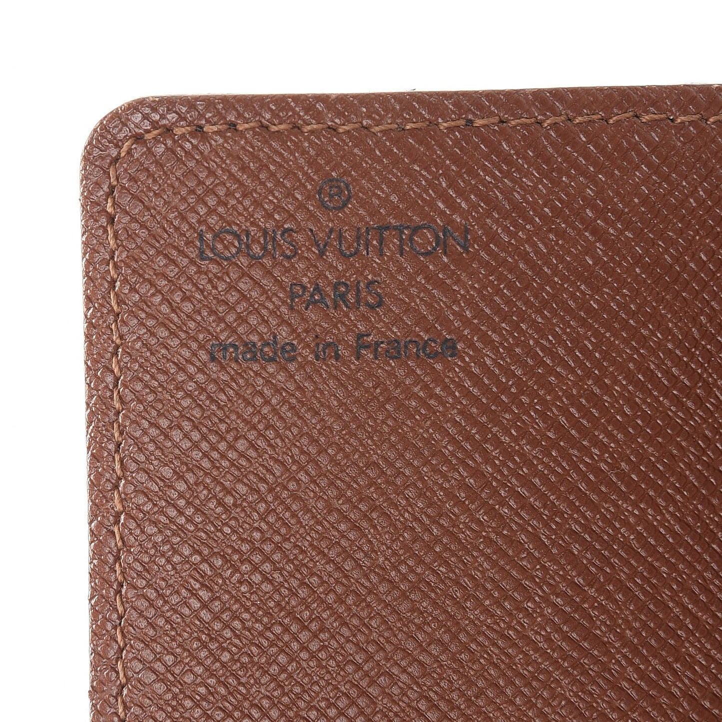 Monogram Credit Card Photo Holder