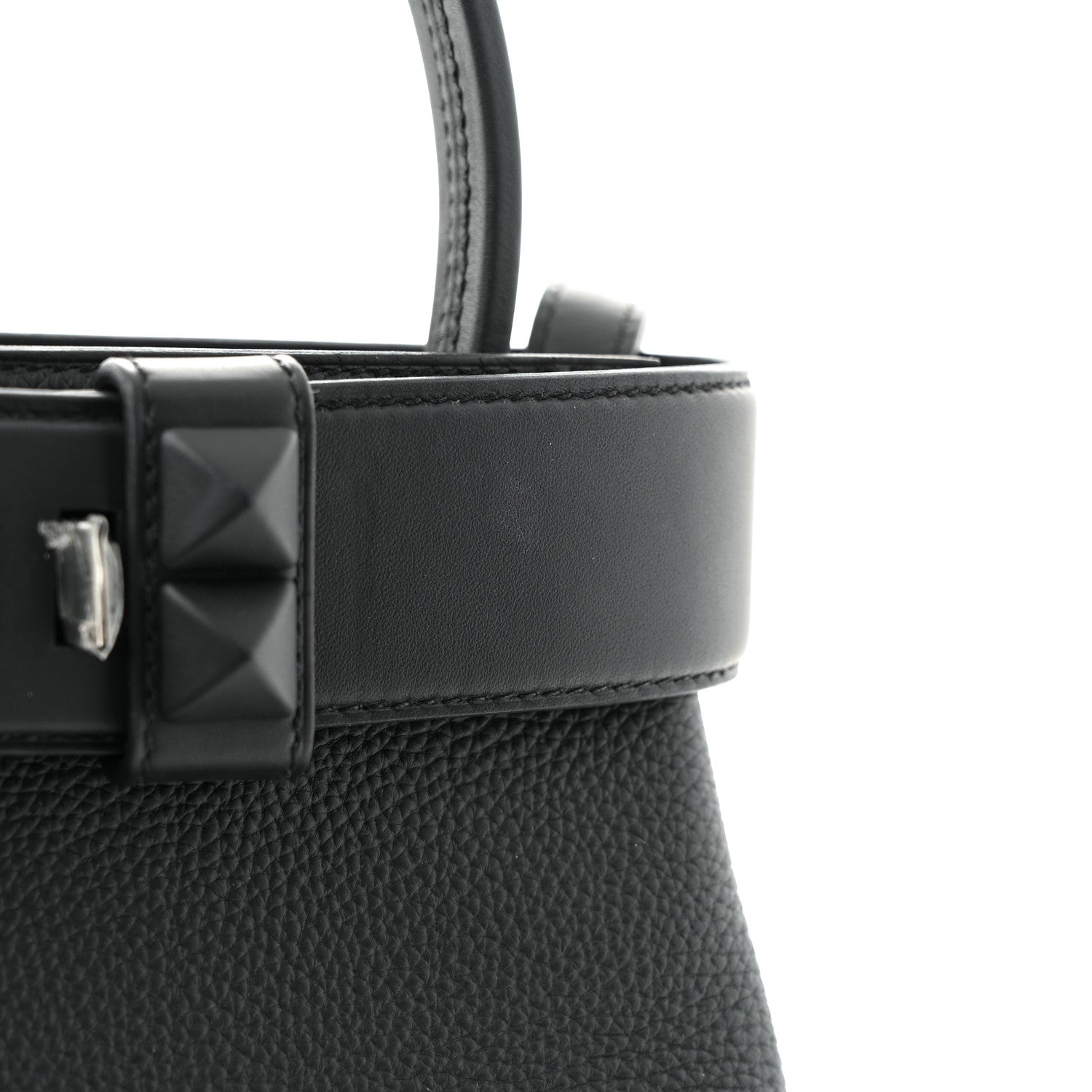 Hermes Togo Swift Medor Bag Black 11 of 12