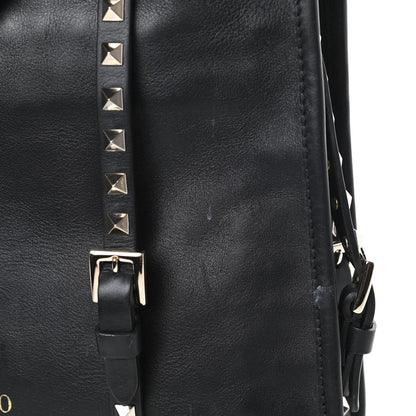 Valentino Garavani Vitello Rockstud Shopper Tote Black 14 of 15