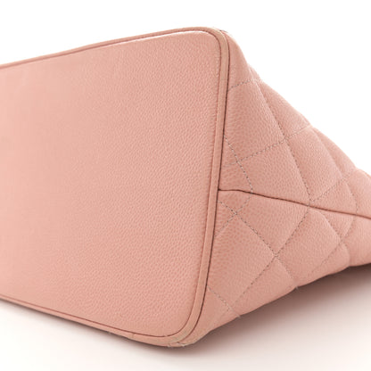 Chanel Caviar Quilted Medallion Tote Light Pink 10 of 16