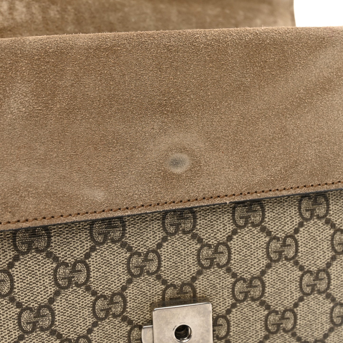 GG Supreme Monogram Mini Dionysus Shoulder Bag Taupe