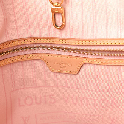 Louis Vuitton Damier Azur Neo Neverfull GM Rose Ballerine 8 of 10