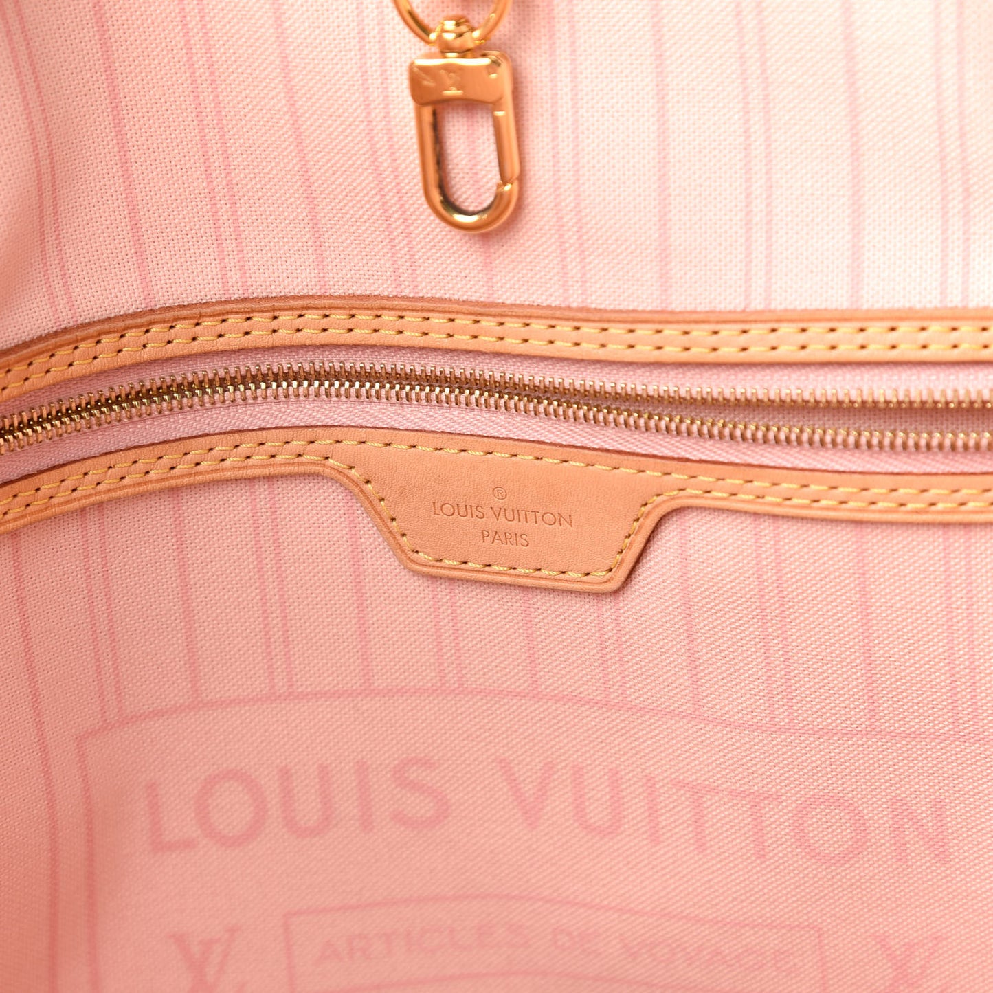 Damier Azur Neo Neverfull GM Rose Ballerine
