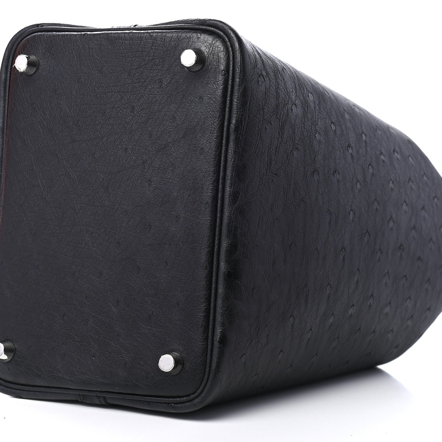 Hermes Ostrich Picotin Lock 18 Black 9 of 9