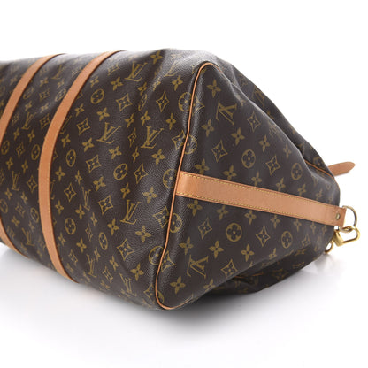 Louis Vuitton Monogram Keepall Bandouliere 55 9 of 13