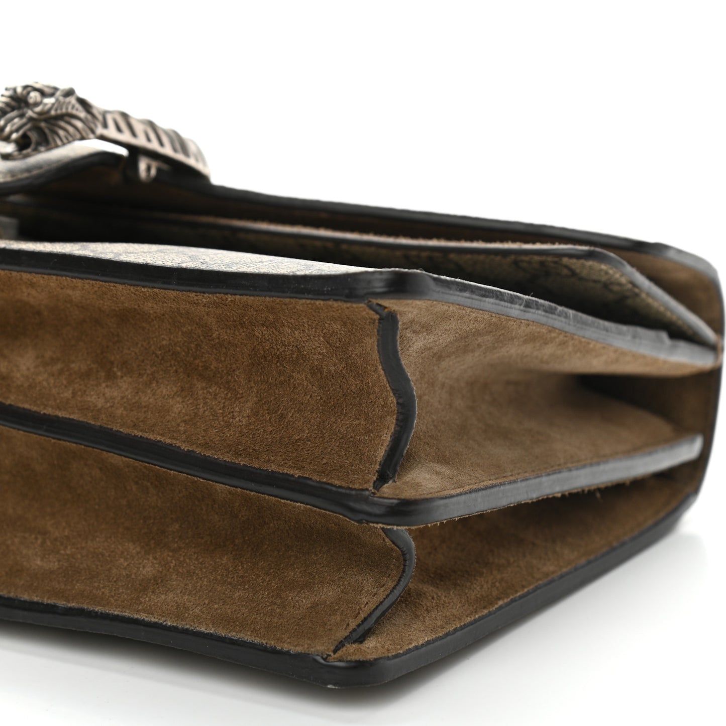 GG Supreme Monogram Small Dionysus Shoulder Bag Taupe